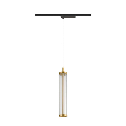 SLV QUIMERA, 1~ pendant light, pendant length 150 cm, 2700 K, PHASE, brushed brass 1008042
