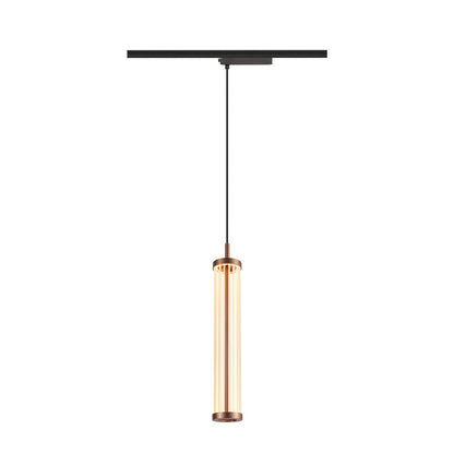 SLV QUIMERA, 1~ pendant light, pendant length 150 cm, 2700 K, PHASE, dark copper 1008043