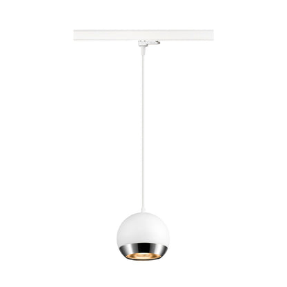 SLV LIGHT EYE® 150, 3~track pendant light, GU10, pendant length 150 cm, 1x max. 13 W, matt white 1008177