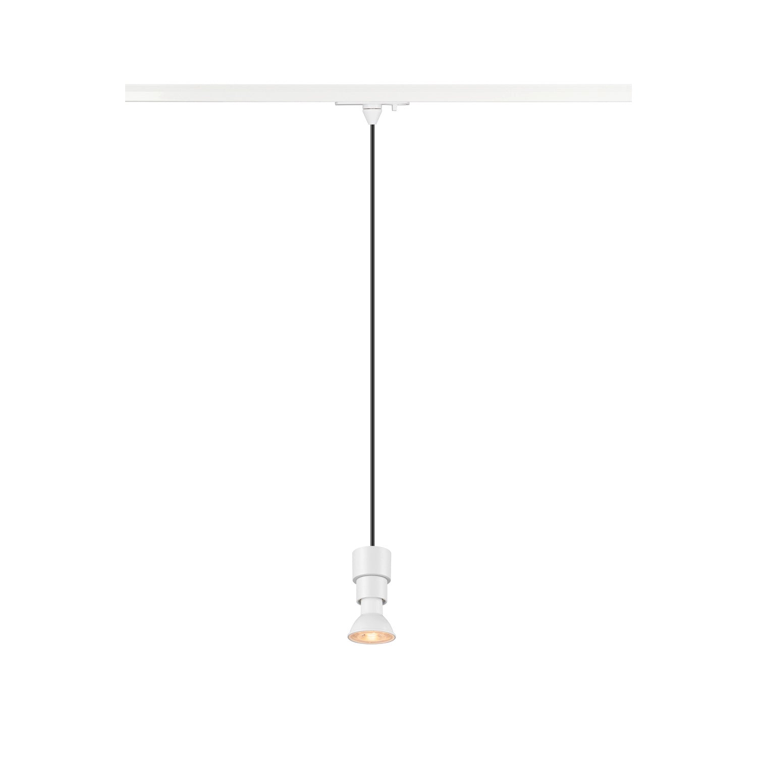 White Sleek pendant light, SLV PURI , GU10, for Single Circuit White Track Lighting, 1008208