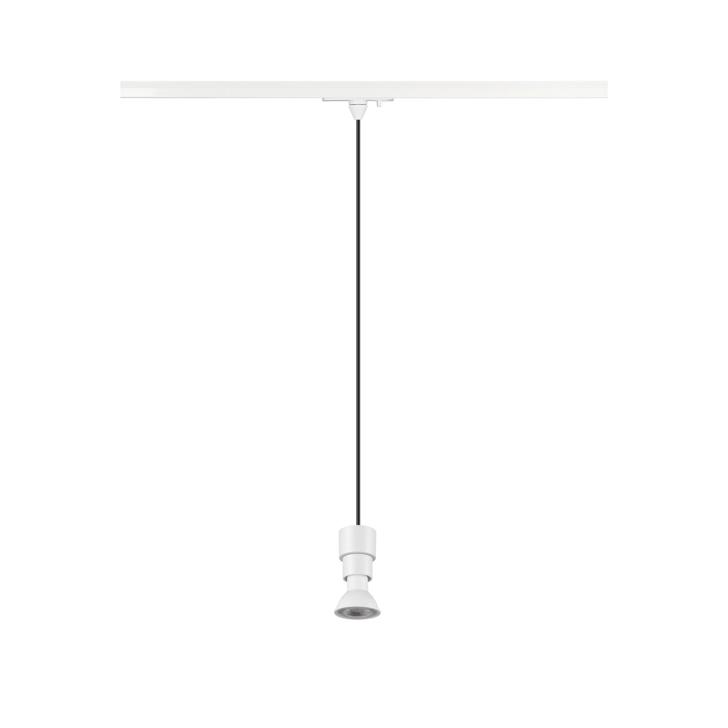 White Sleek pendant light, SLV PURI , GU10, for Single Circuit White Track Lighting, 1008208