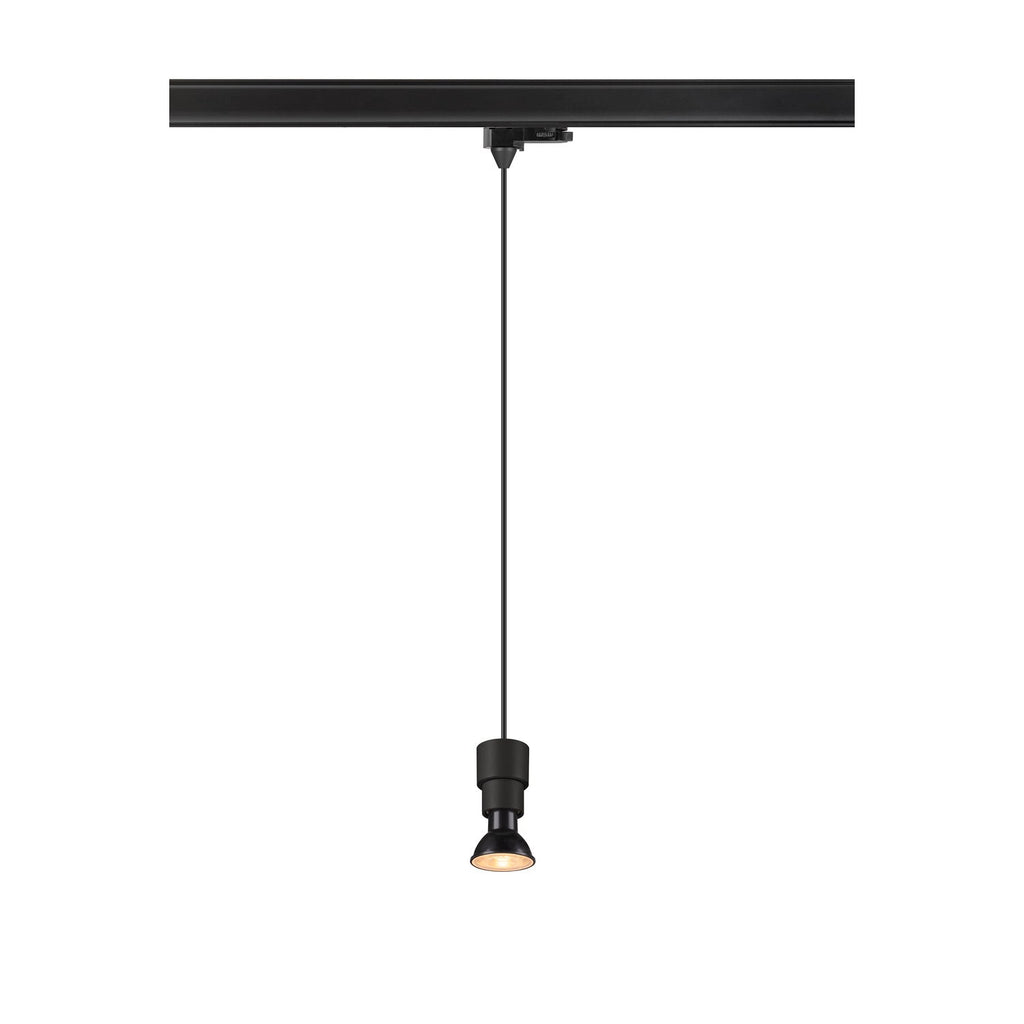 SLV PURI 2.0 Basic, 3~track pendant light, GU10, pendant length 200 cm, 1x max. 6 W, black 1008210