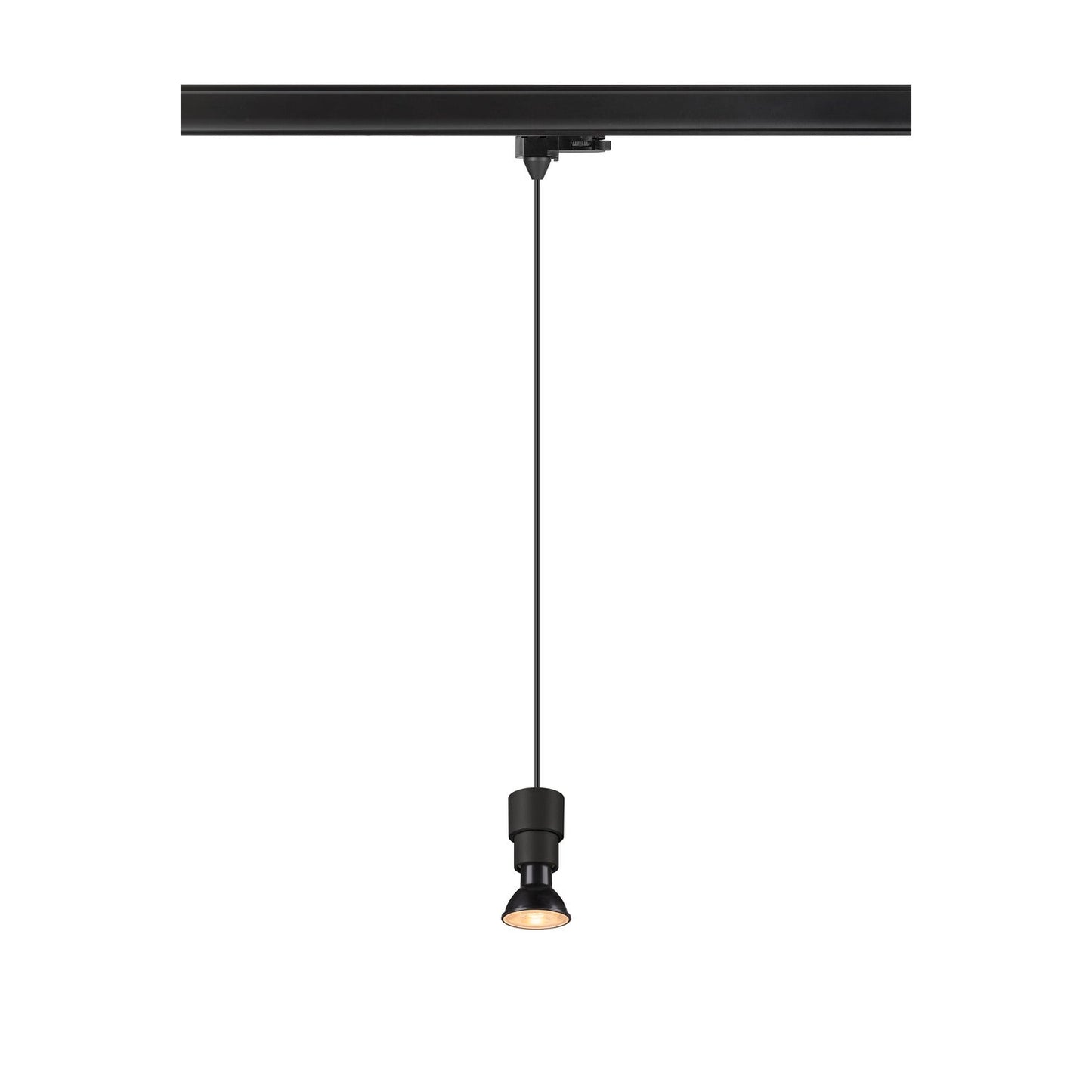 SLV PURI 2.0 Basic, 3~track pendant light, GU10, pendant length 200 cm, 1x max. 6 W, black 1008210