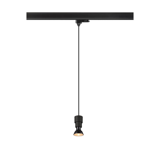 SLV PURI 2.0 Basic, 3~track pendant light, GU10, pendant length 200 cm, 1x max. 6 W, black 1008210