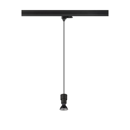 SLV PURI 2.0 Basic, 3~track pendant light, GU10, pendant length 200 cm, 1x max. 6 W, black 1008210