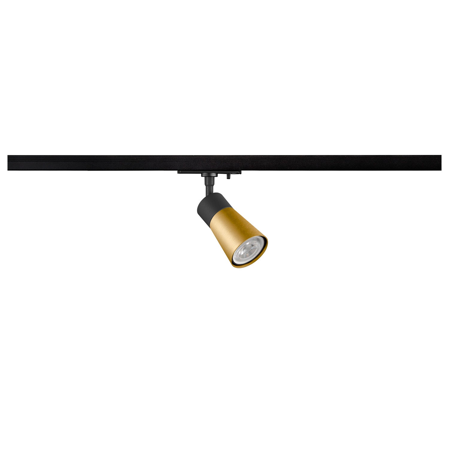 SLV PURI 2.0 Cone, 1~ Track spot, GU10, 1x max. 6 W, black / gold 1008247