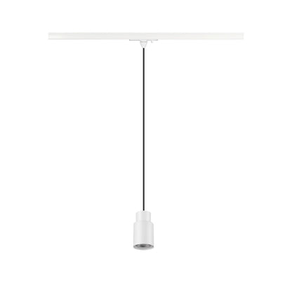 White Track Light Pendant, SLV PURI 2.0,  for Single Circuit White Track Lighting, 1008256
