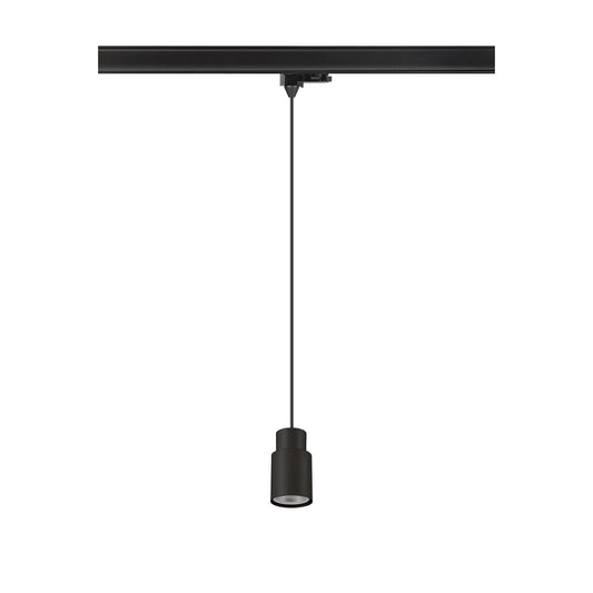 SLV PURI 2.0 Tube, 3~track pendant light, GU10, pendant length 200 cm, 1x max. 6 W, black 1008275