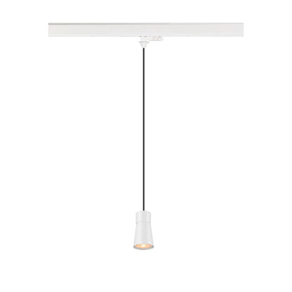 SLV PURI 2.0 Cone, 3~track pendant light, GU10, pendant length 200 cm, 1x max. 6 W, white 1008280