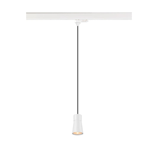 SLV PURI 2.0 Cone, 3~track pendant light, GU10, pendant length 200 cm, 1x max. 6 W, white 1008280