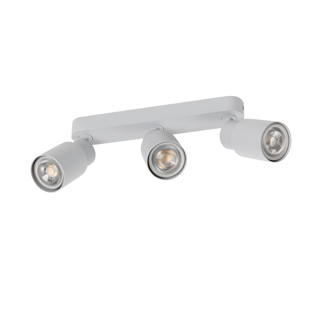 SLV PURI 2.0 Tube, wall and ceiling-mounted light, long, 3 x max. 6 W GU10, grey 1008323