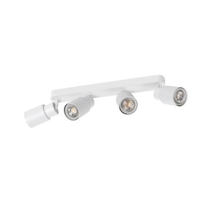 SLV PURI 2.0 Tube, wall and ceiling-mounted light, long, 4 x max. 6 W GU10, white 1008346