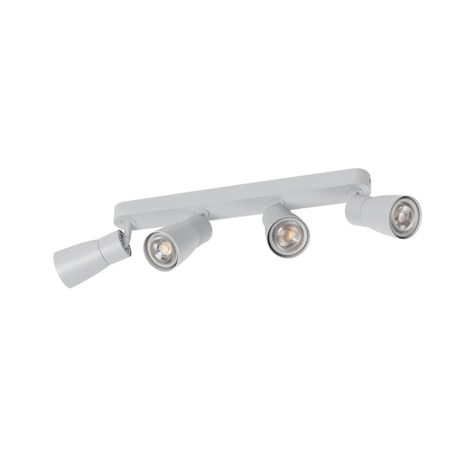 SLV PURI 2.0 Dome, wall and ceiling-mounted light, long, 4 x max. 6 W GU10, grey 1008355
