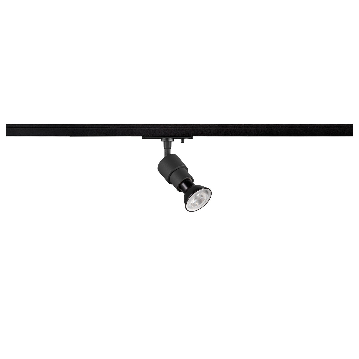 Black Track Light SLV PURI 2.0 Basic, 1~ Track spot, GU10, 1x max. 6 W, black 1008356
