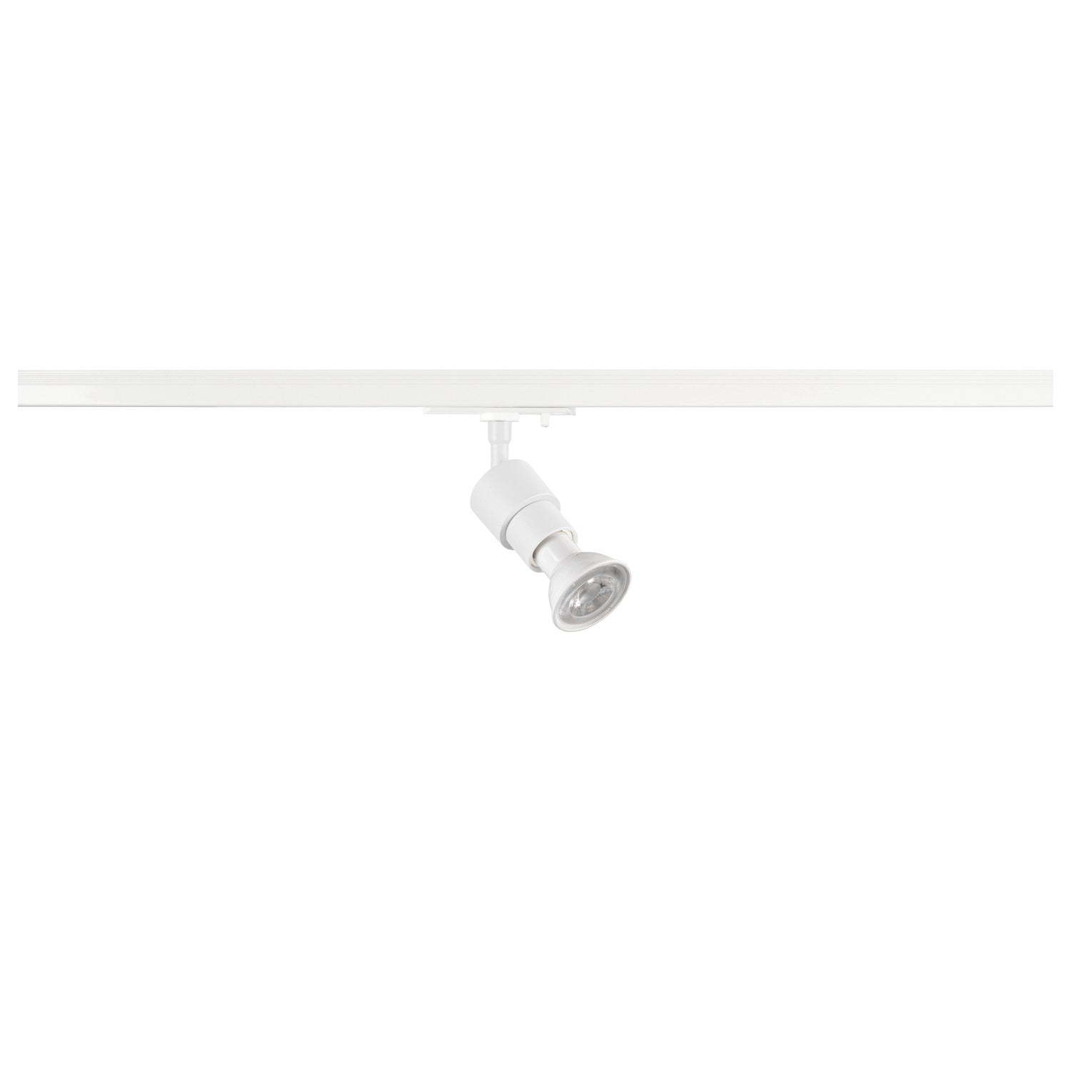 White Basic GU10 track spot, SLV PURI ,  for Single Circuit White Track Lighting, 1008357