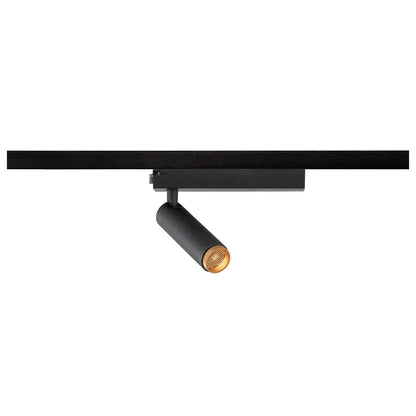SLV GRIP! S, 1~ spot, cylindrical, 2700 K, 11 W, PHASE, 29°, black / gold 1008392