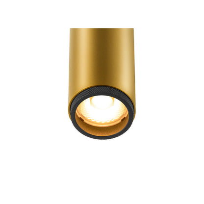 SLV GRIP! S, 1~ spot, cylindrical, 2700 K, 11 W, PHASE, 29°, gold / black 1008394