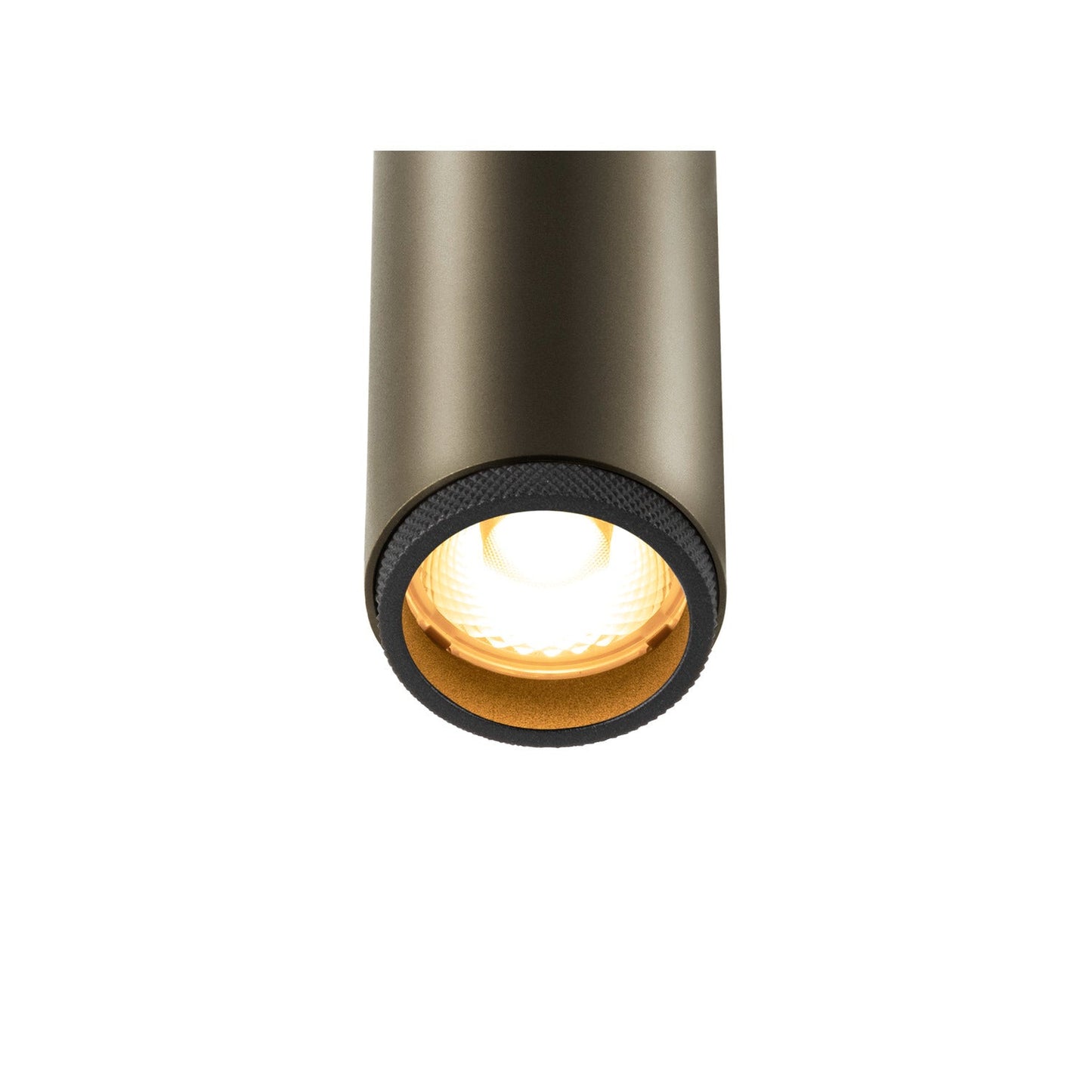 SLV GRIP! S, 1~ Track spot, cylindrical, 3000 K, 11 W, PHASE, 29°, bronze / black 1008398