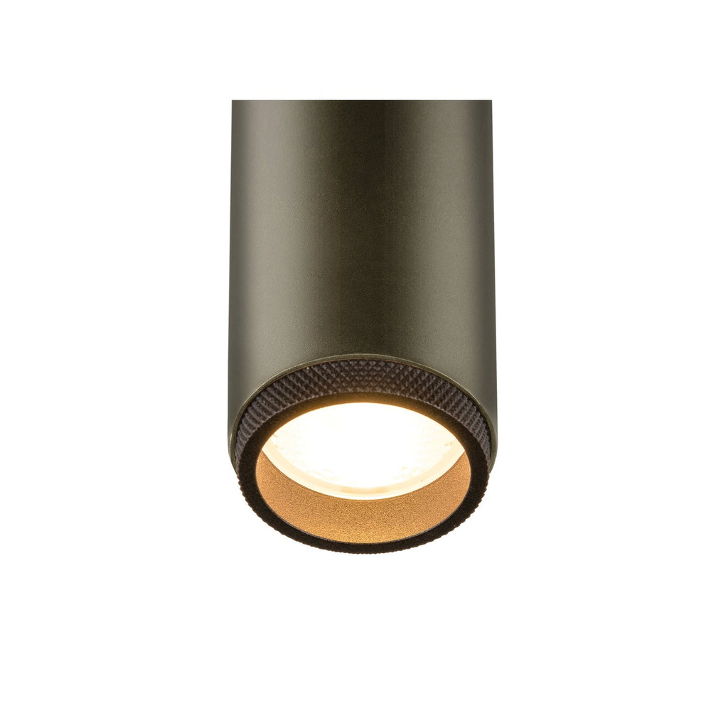 SLV GRIP! M, 1~ spot, cylindrical, 2000-3000 K, 15 W, dim-to-warm, PHASE, 42°, bronze / black 1008433