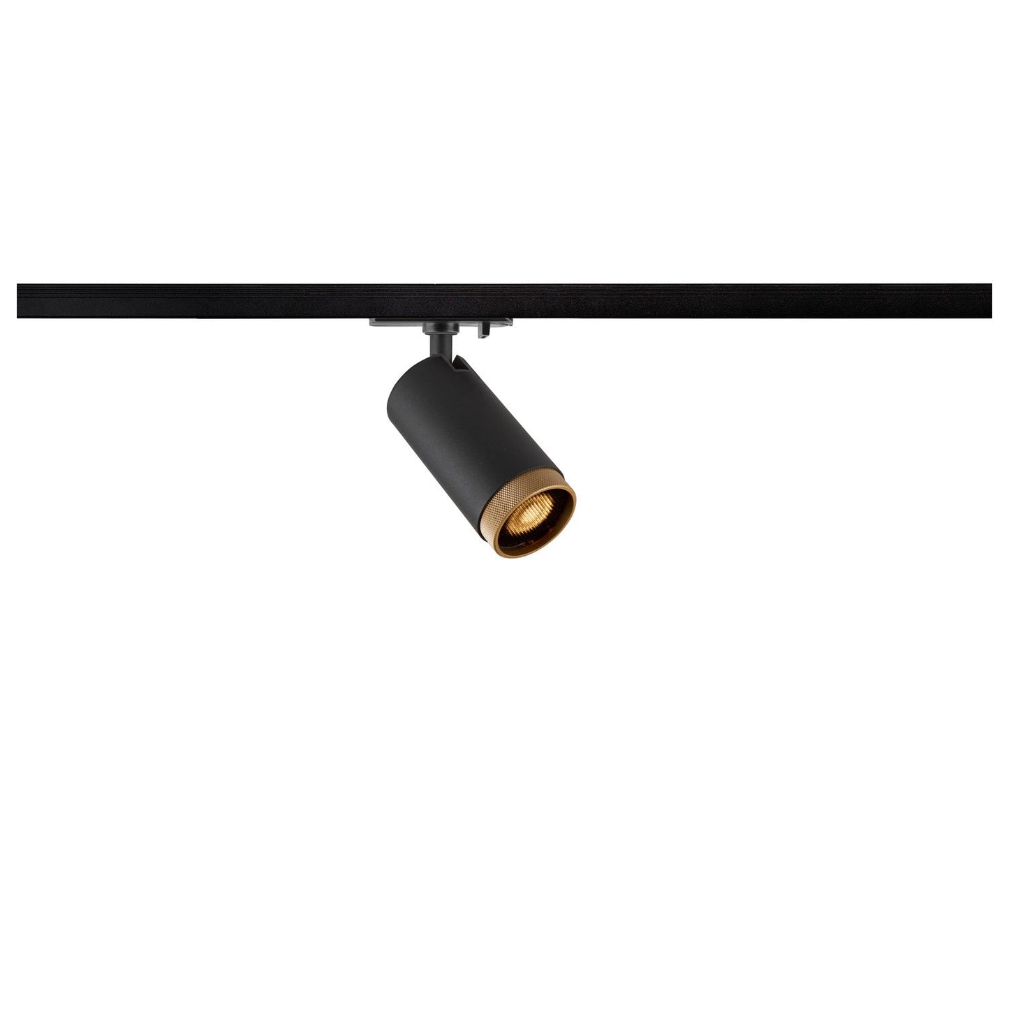 SLV GRIP! L Track Spotlight – Black/Gold, GU10, 1-Circuit SKU: 1008449