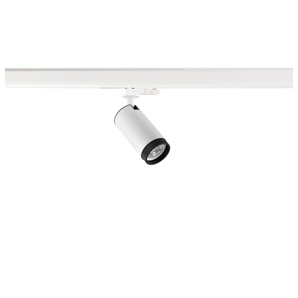 SLV GRIP! L, 3~track spot, cylindrical, GU10, 1x max. 6 W, white / black 1008452