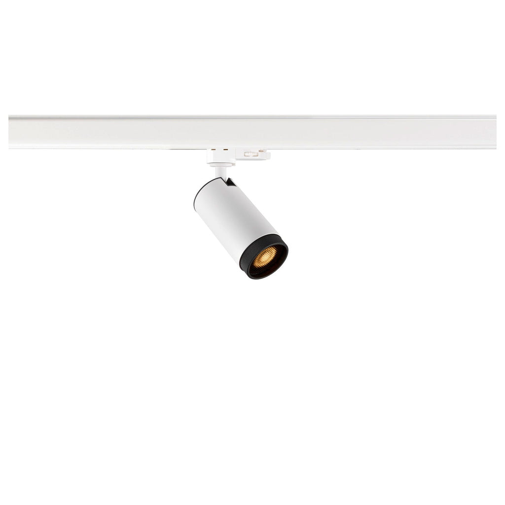 SLV GRIP! L, 3~track spot, cylindrical, GU10, 1x max. 6 W, white / black 1008452