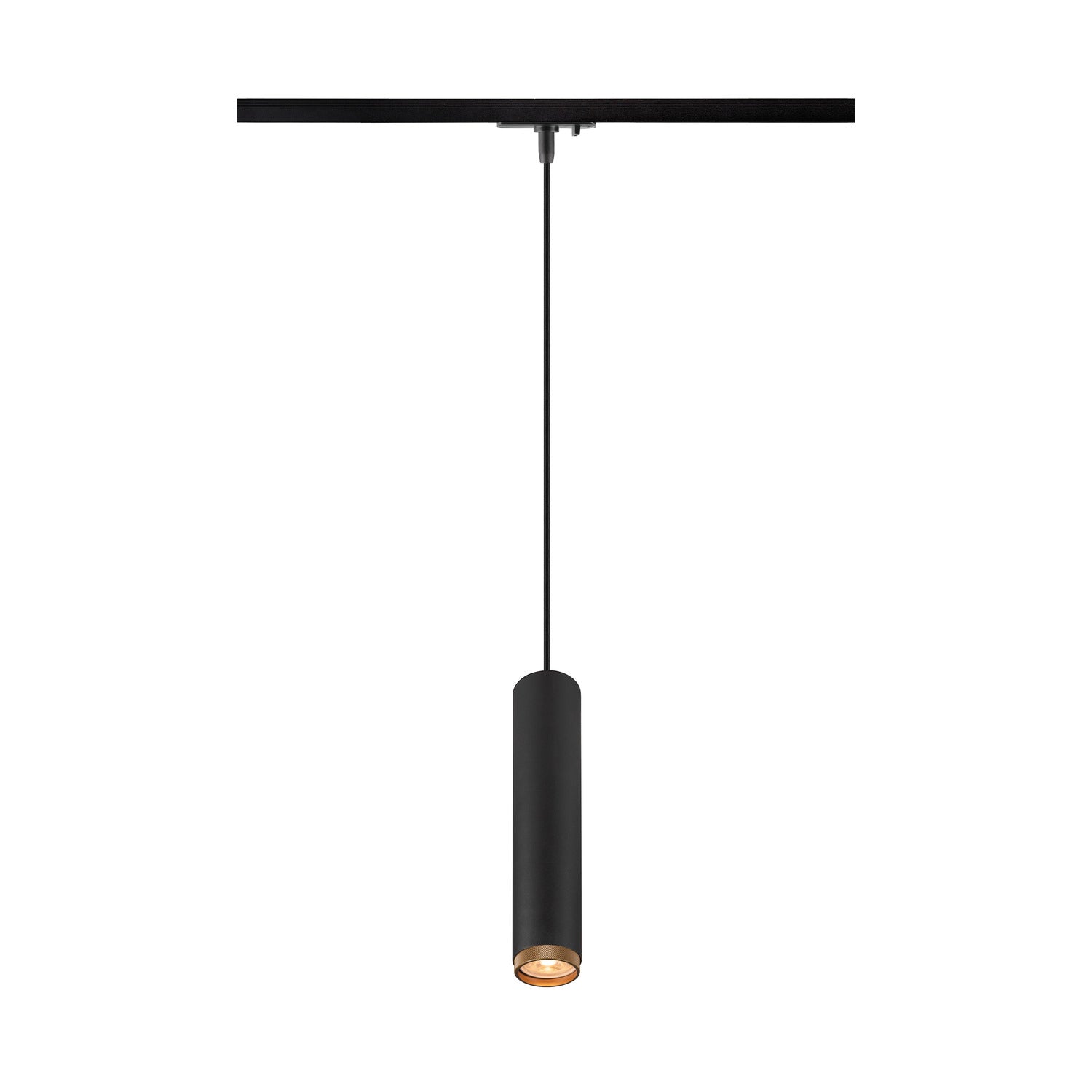 Black Track Pendant SLV GRIP! L, 1~  GU10, black / gold 1008471