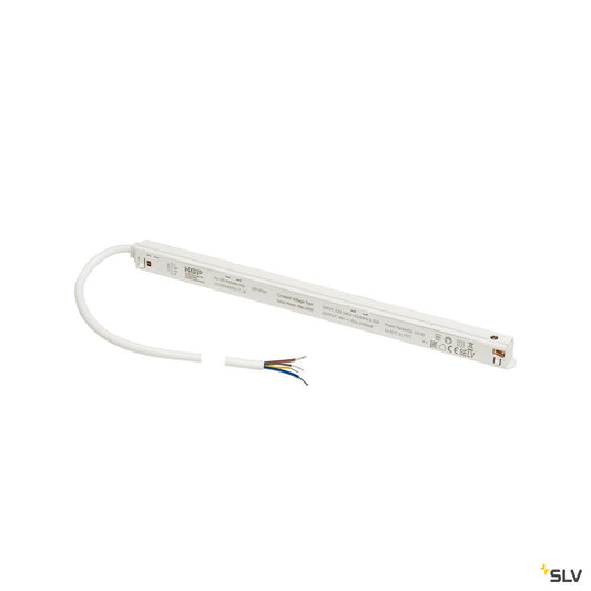 SLV 48V SYSTEM, Intrack LED driver, 48VDC, 100 W, incl. 300 cm connection cable for 220-240VAC and DALI through-wiring, white 1010447