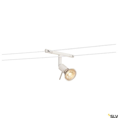 SLV SYROS, cable luminaire for TENSEO low-voltage cable system, QR-C51, white 139101
