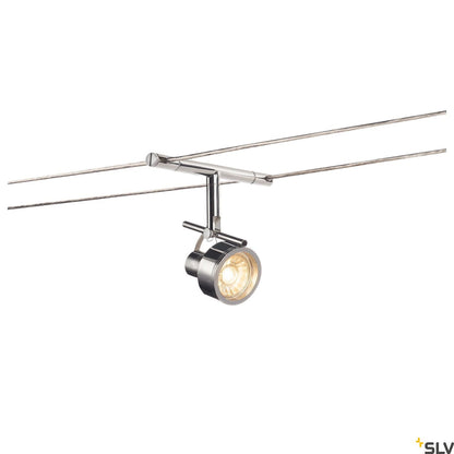 SLV SALUNA, cable luminaire for TENSEO low-voltage cable system, QR-C51, chrome 139132