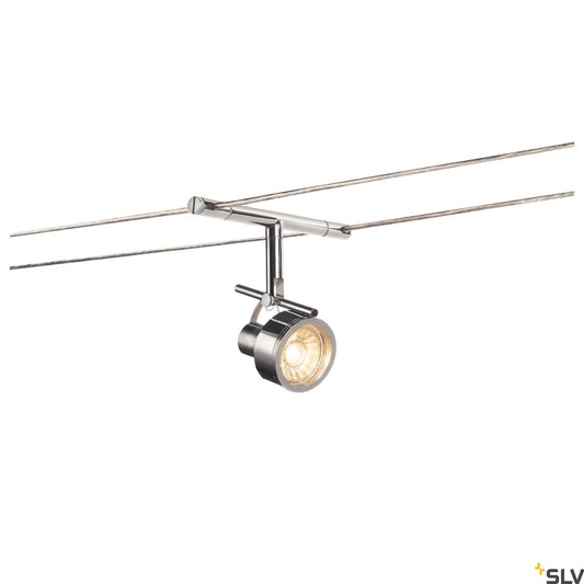 SLV SALUNA, cable luminaire for TENSEO low-voltage cable system, QR-C51, chrome 139132