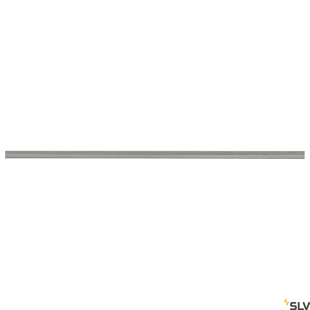 SLV 1-circuit mains-voltage track, surface-mounted, silver-grey, 1m 143012