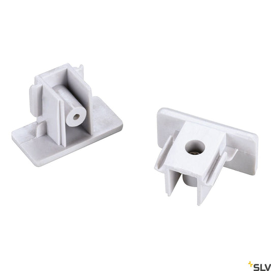 SLV End caps for 1-circuit track, surface-mounted version , 143131