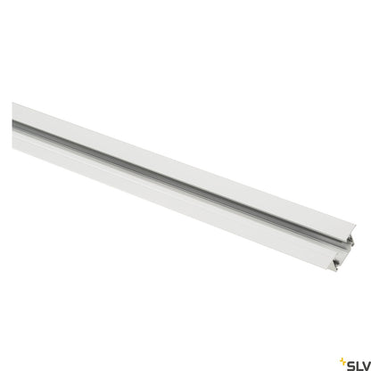 SLV 1-circuit mains-voltage track, recessed version, white, 2m 143221