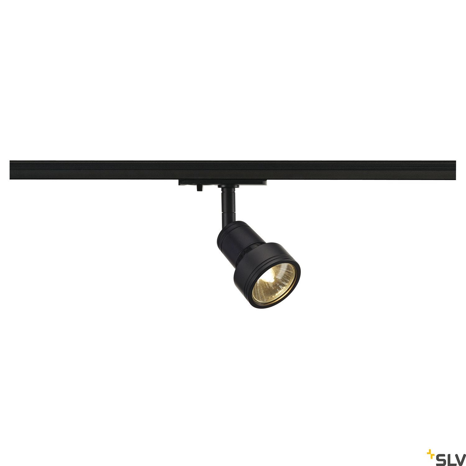 Black Track Light Fitting SLV PURI  GU10, 143390
