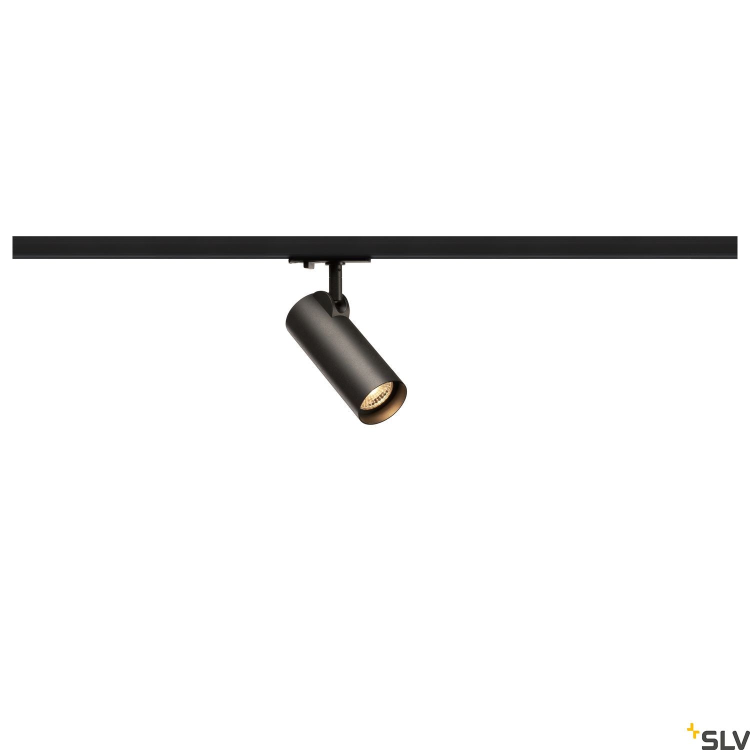 Black LED Track Light Fitting SLV HELIA 50 Track Spot , 3000K, 143580