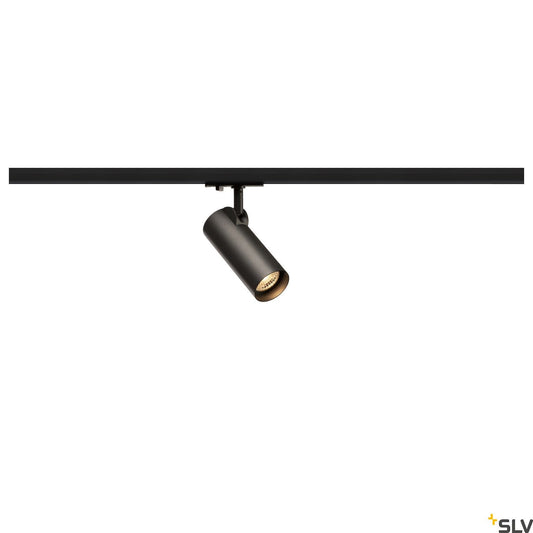 Black LED Track Light Fitting SLV HELIA 50 Track Spot , 3000K, 143580