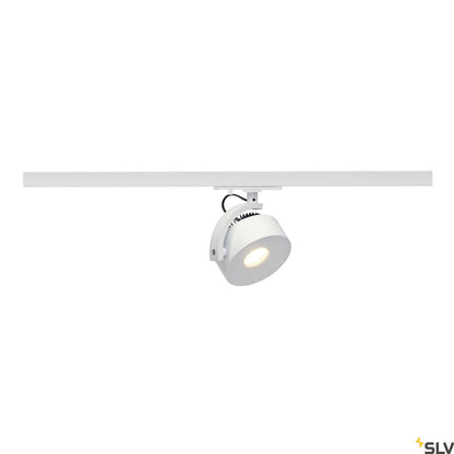 White LED SLV KALU TRACK SPOT, 3000K, for Single Circuit White Track Lighting, 143731
