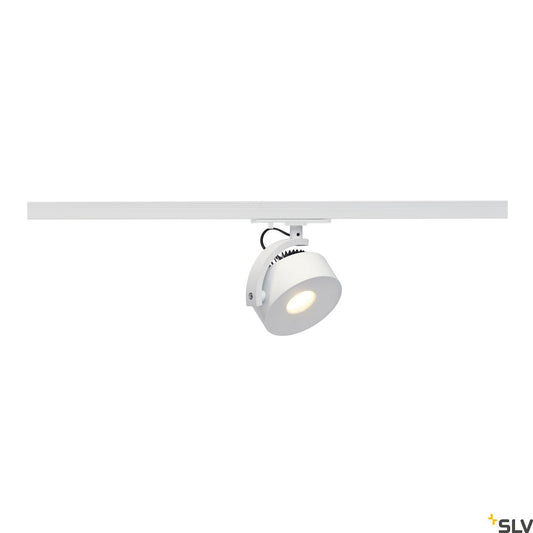 White LED SLV KALU TRACK SPOT, 3000K, for Single Circuit White Track Lighting, 143731