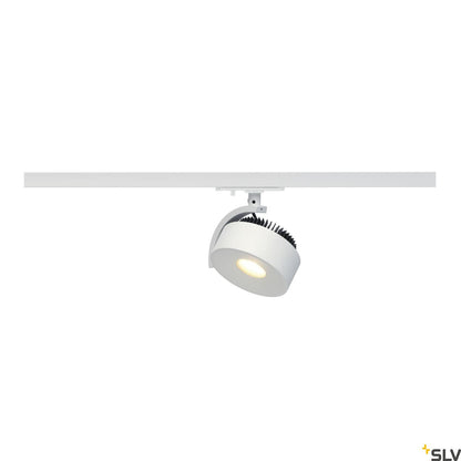 White LED SLV KALU TRACK SPOT, 3000K, for Single Circuit White Track Lighting, 143731