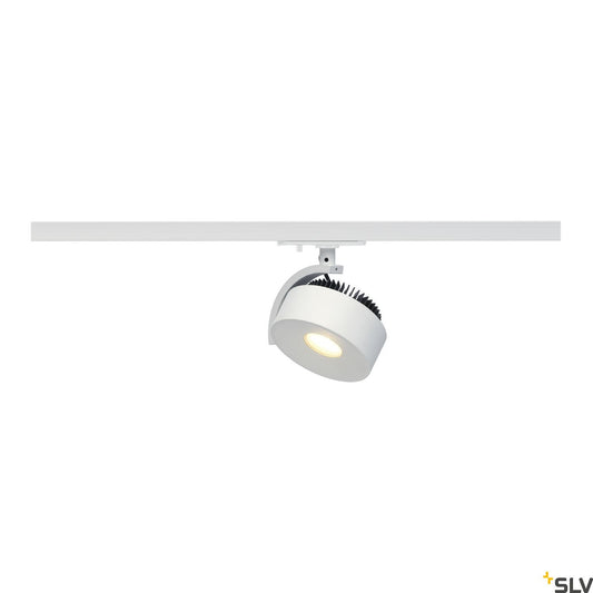 White LED SLV KALU TRACK SPOT, 3000K, for Single Circuit White Track Lighting, 143731