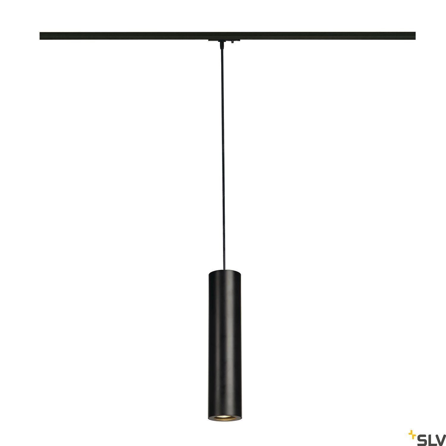 Black Track Pendant hanging  Light SLV ENOLA_B 1-circuit adapter 143960