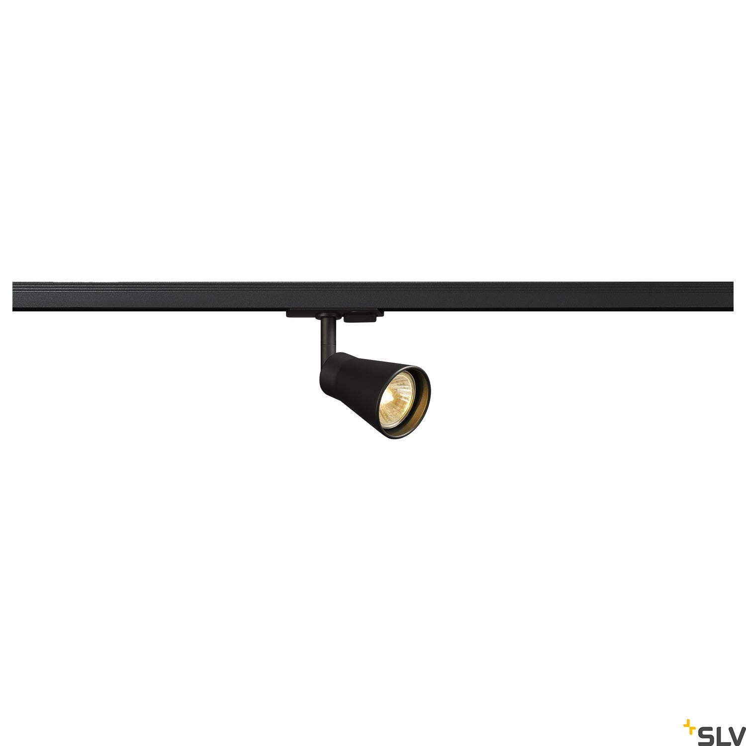 Black Track Light Fitting SLV AVO Spot GU10 144200