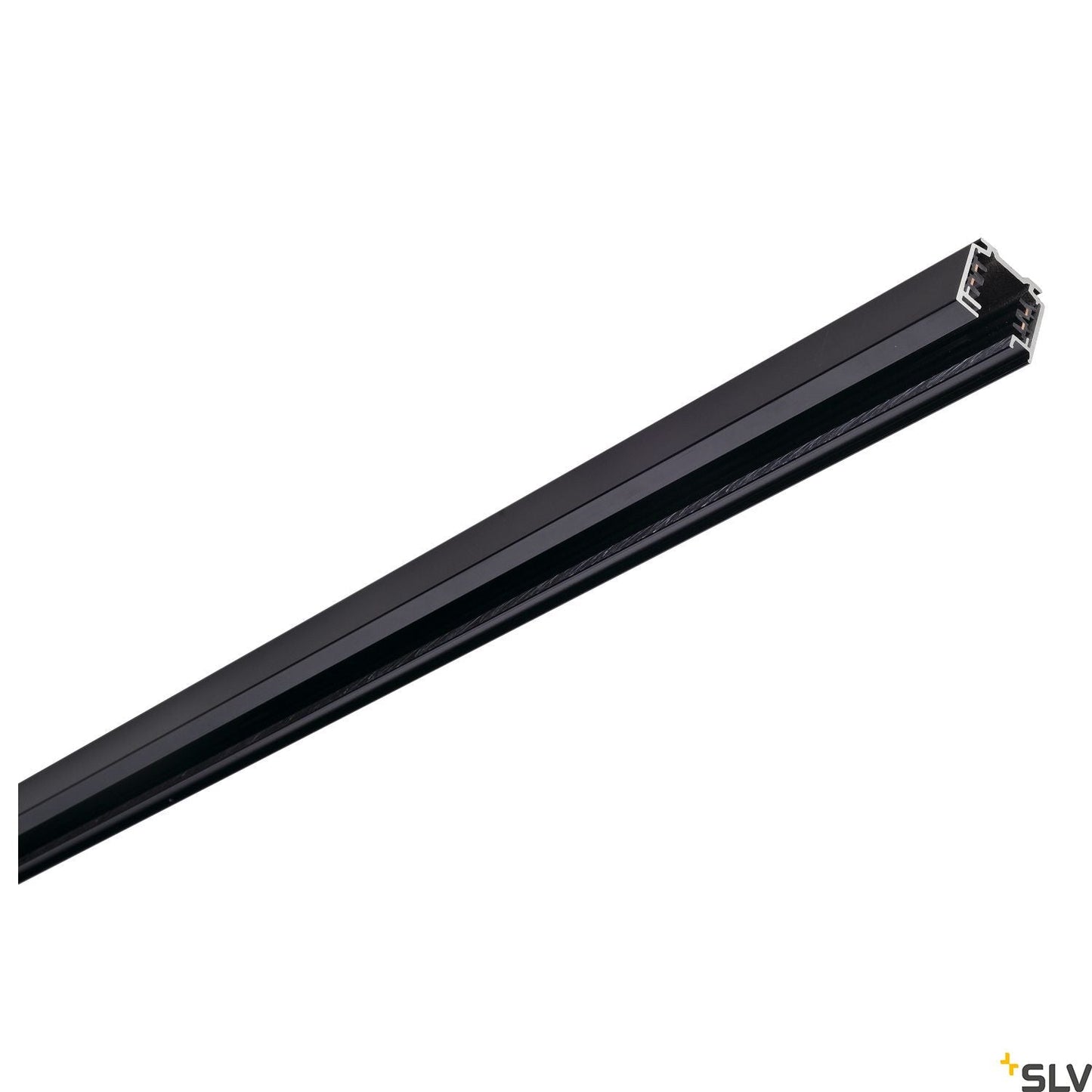 SLV EUTRAC 3-circuit track, black, 1m 145100