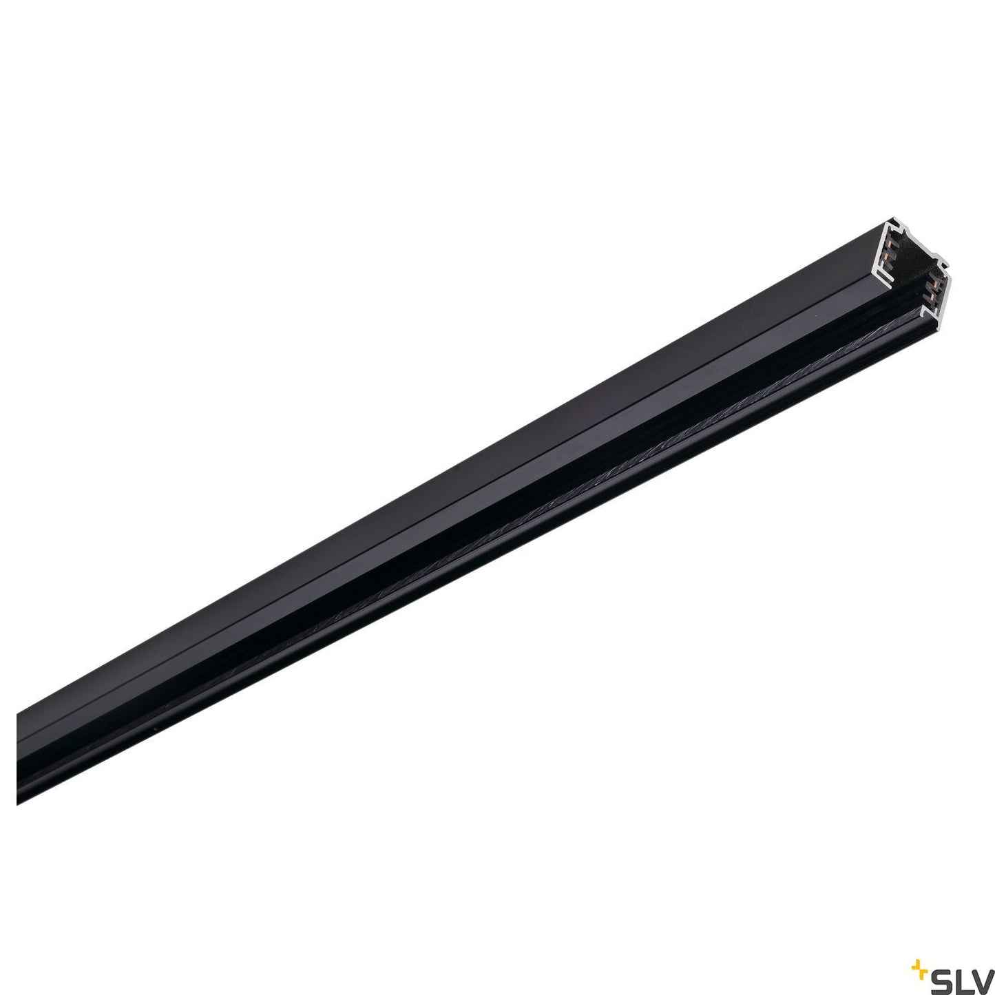 SLV 3-circuit track, black, 3m 145300