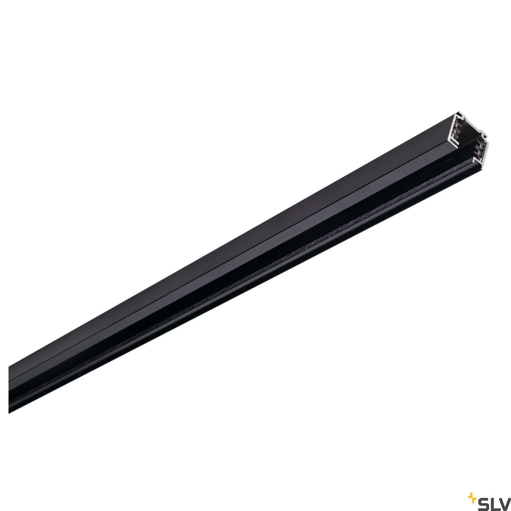 SLV 3-circuit track, black, 3m 145300