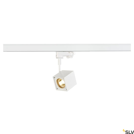 SLV ALTRA DICE SPOT, square, white , GU10, max. 50W, incl. 3-circuit adapter 152321