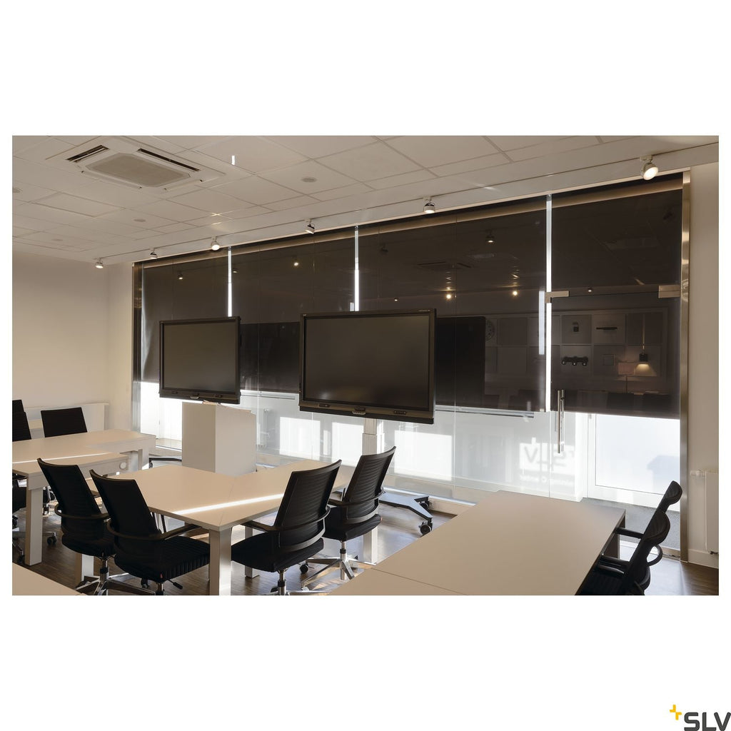 SLV KALU TRACK LEDDISK lamp head, white, 3000K, incl. 3-circuit adapter 152601