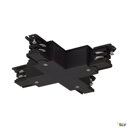 SLV S-TRACK X-connector, PHASE, black 175150