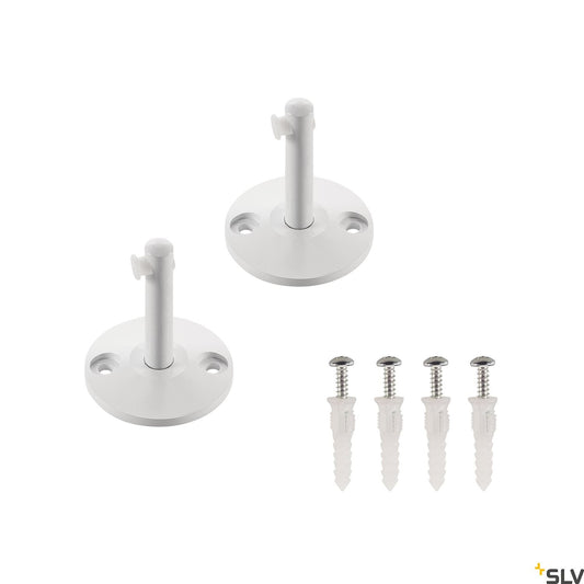 SLV DEFLECTOR, for TENSEO low-voltage cable system, short, white, 2 pieces 186331